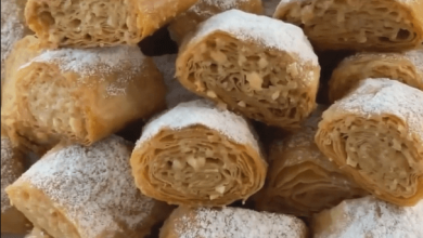 Tahinli Çıtır Rulo